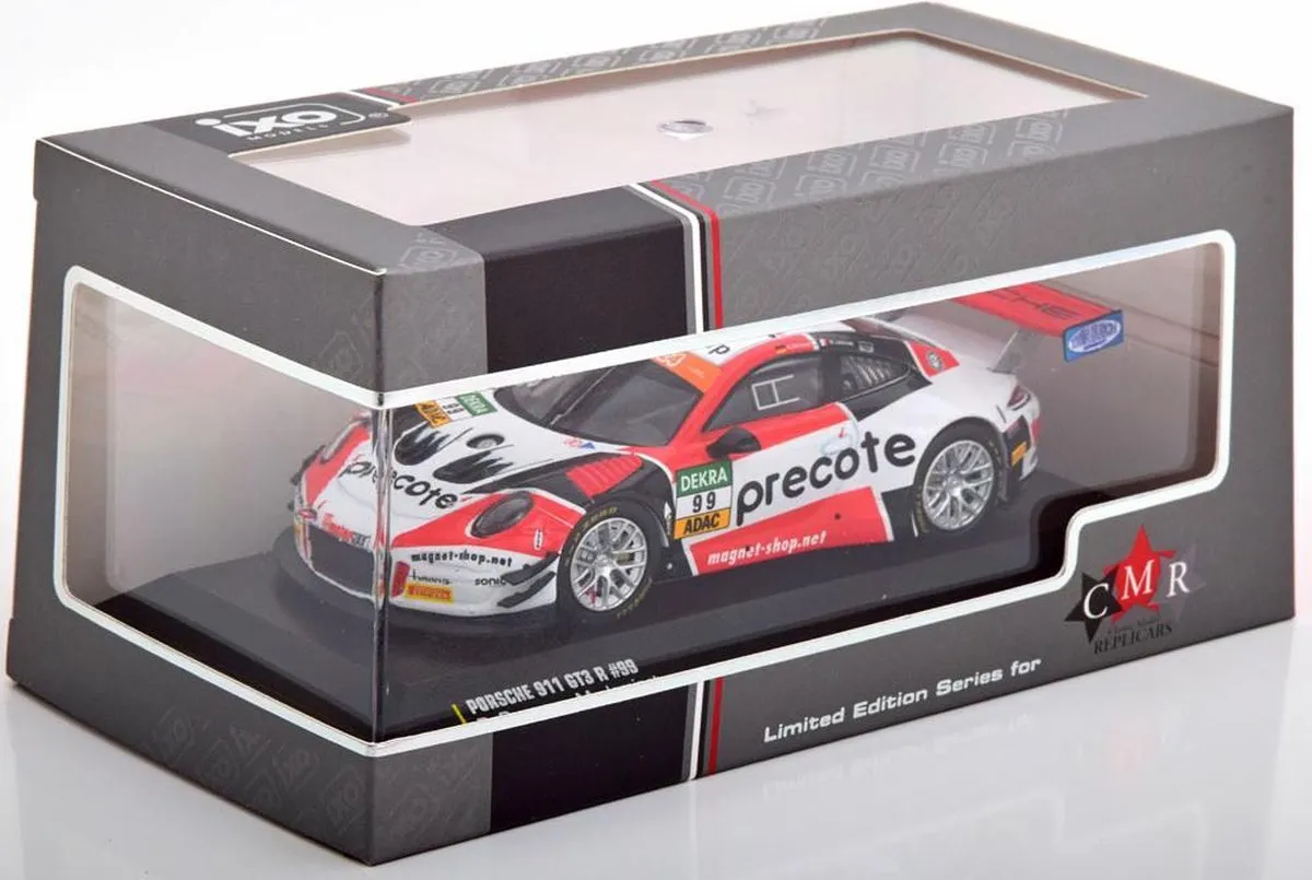Porsche 991 GT3 #99 GT Masters Nurburgring 2018 Modelauto 1:43 - Multicolor