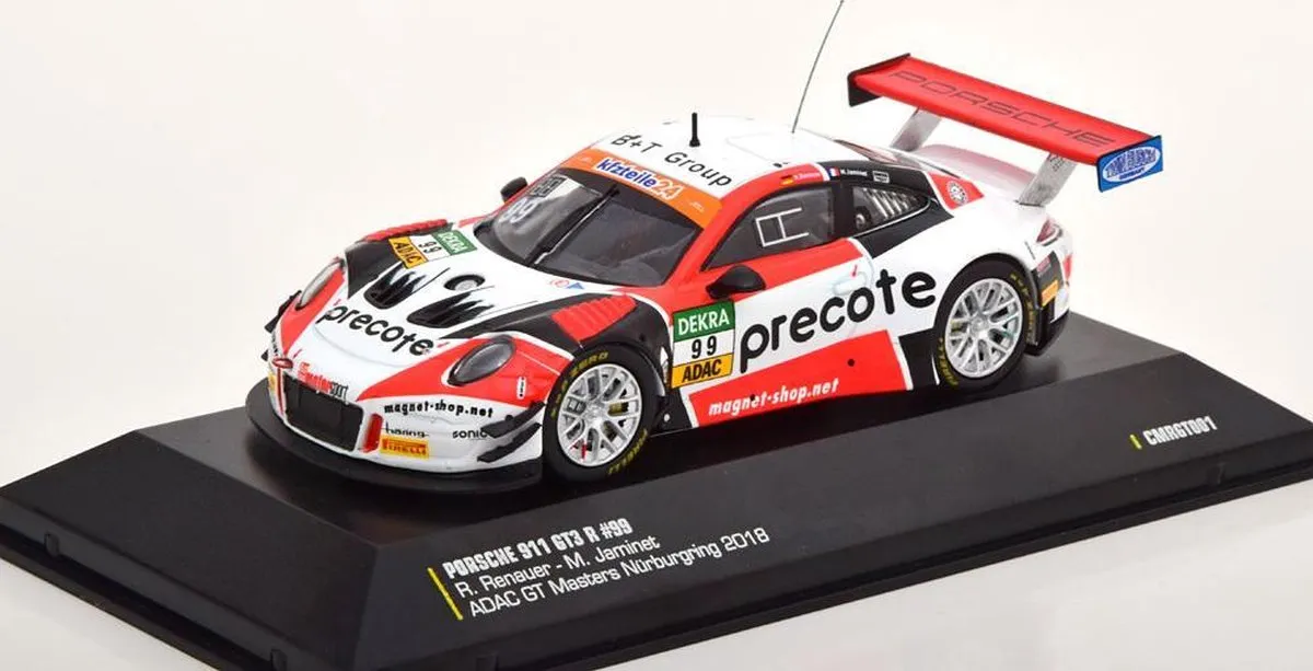 Porsche 991 GT3 #99 GT Masters Nurburgring 2018 Modelauto 1:43