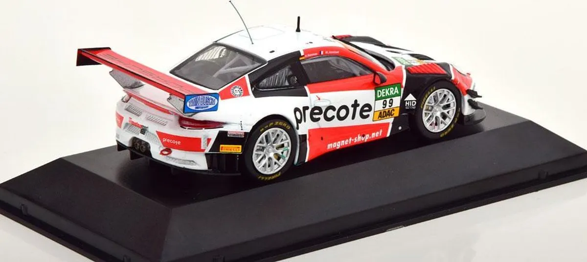 Porsche 991 GT3 #99 GT Masters Nurburgring 2018 Modelauto 1:43 - Multicolor