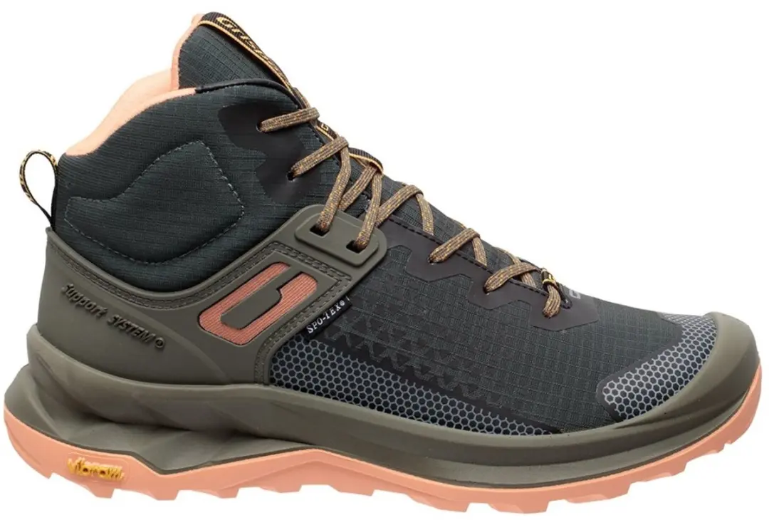 Grisport Explorer Mid Wandelschoenen - Groen/Roze - 36 - afbeelding 6 van 6