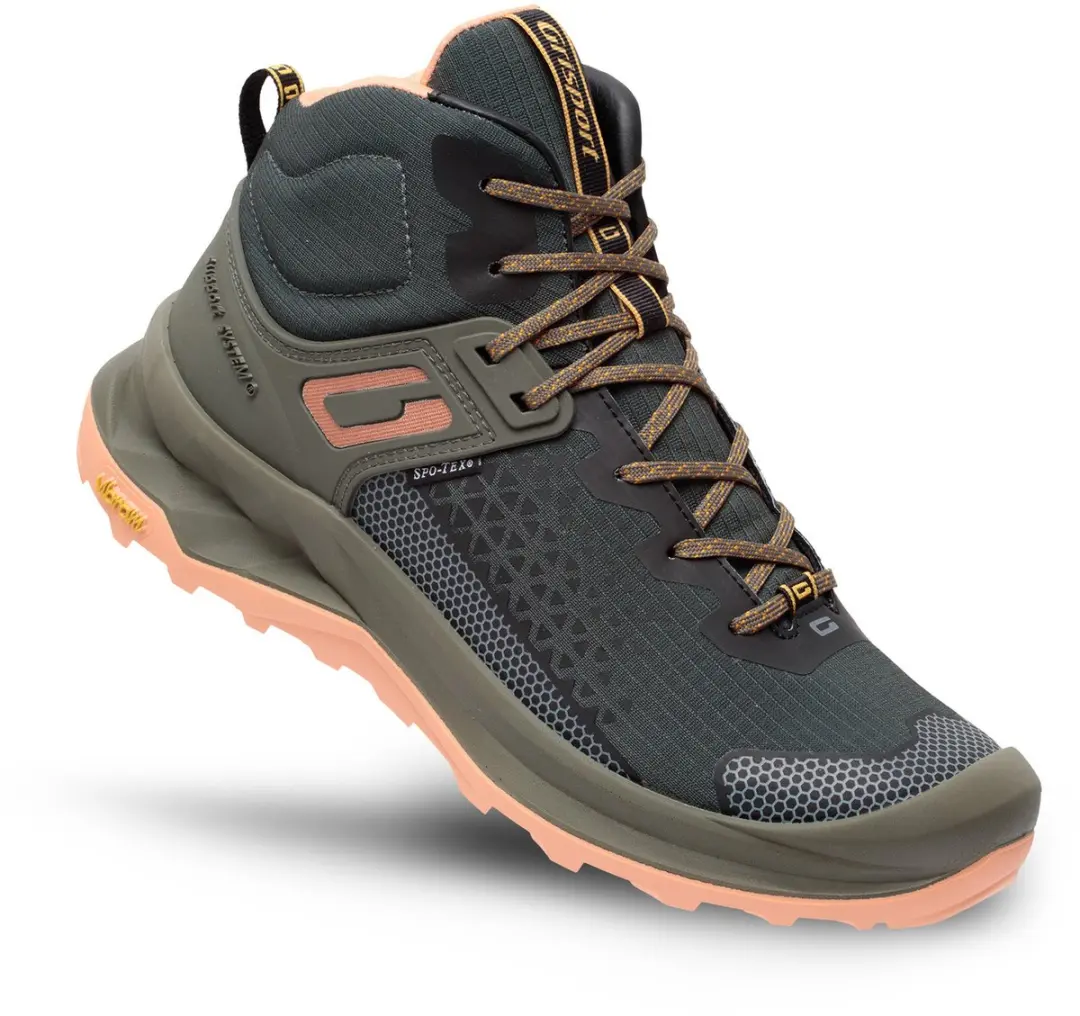 Grisport Explorer Mid Wandelschoenen - Groen/Roze - 36