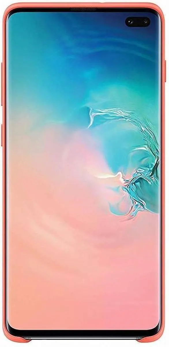 Samsung Silicone Cover Galaxy S10+ - Roze