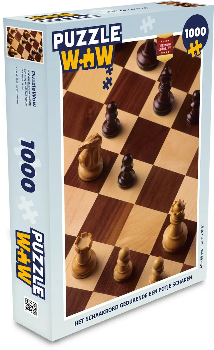 PuzzleWow Legpuzzel 1000 Stuks