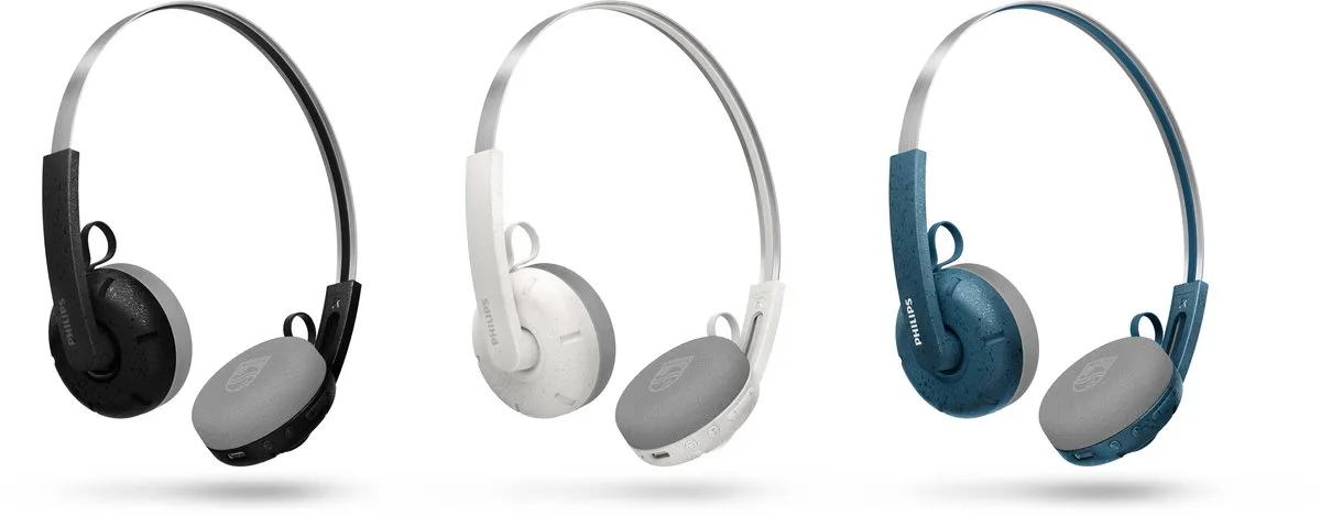 PHILIPS TAH2000WT/00 Draadloze on-ear koptelefoon - multipoint aansluiting - Retro Look - Light Weight - Wit