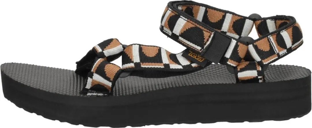 Teva W Midform Universal - Dames Sandalen - Zwart/Bruin - Maat 36 - afbeelding 2 van 6