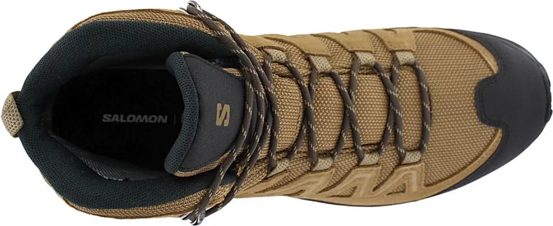Salomon X-ward Leren Wandelschoenen - Goretex Bruin 44 - afbeelding 6 van 6