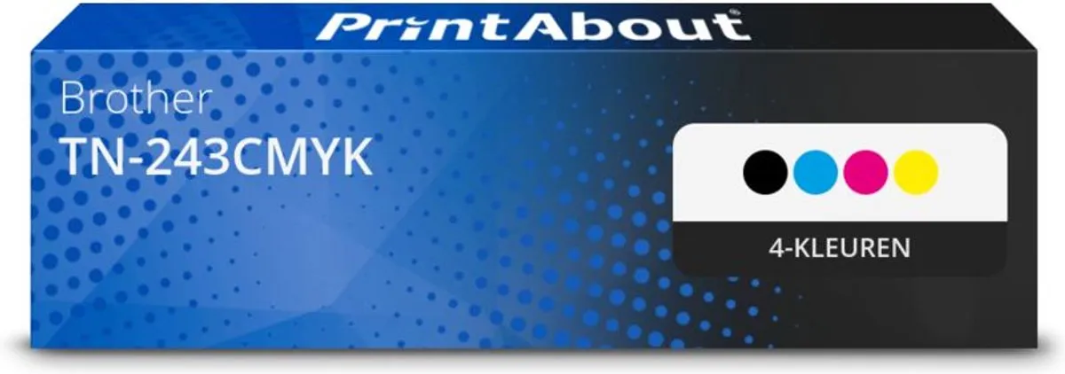 PrintAbout TN-243CMYK-PA2 Toner 4-kleuren