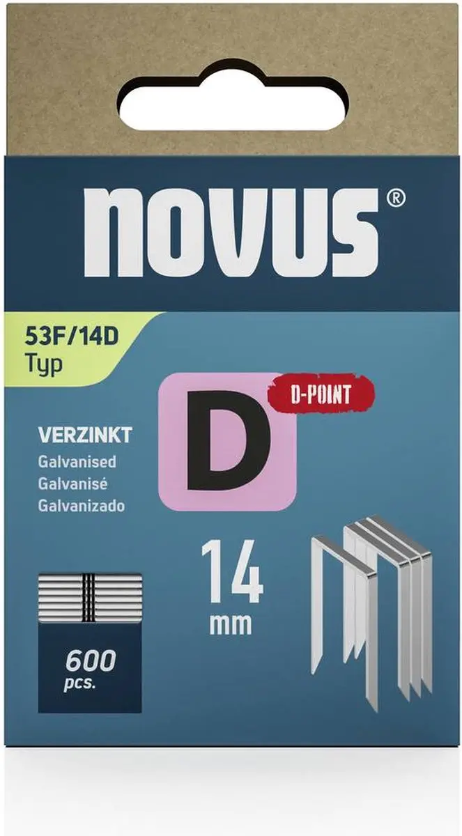 Novus Tools 042-0793 Nieten Type 53F - 600 Stuks - afbeelding 3 van 5