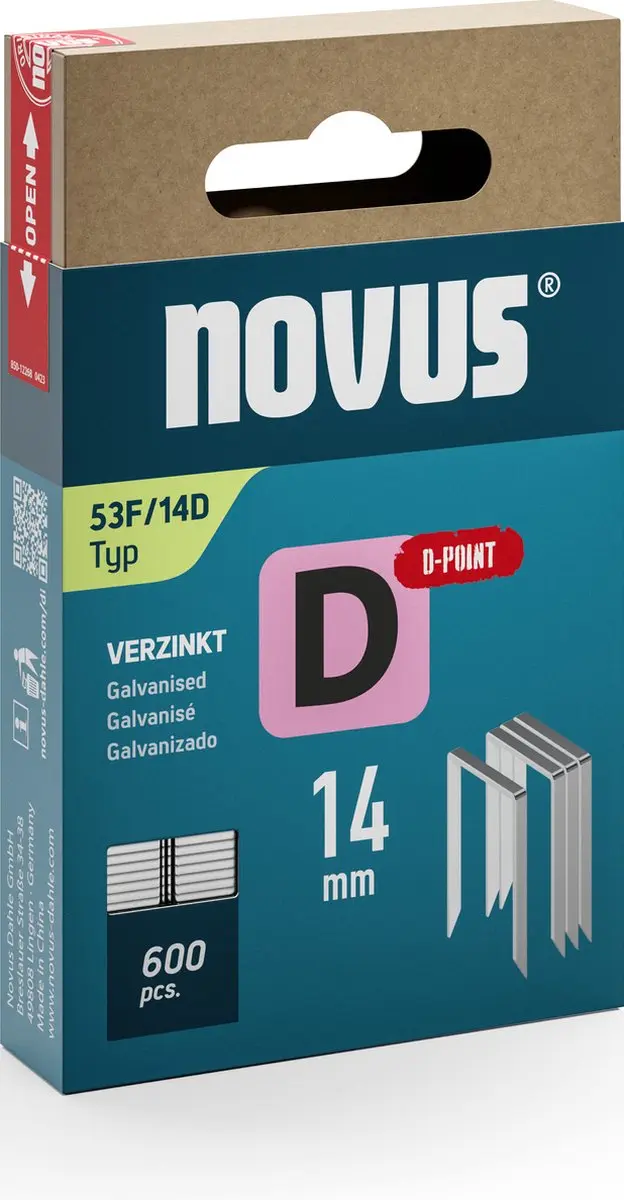 Novus Tools 042-0793 Nieten Type 53F