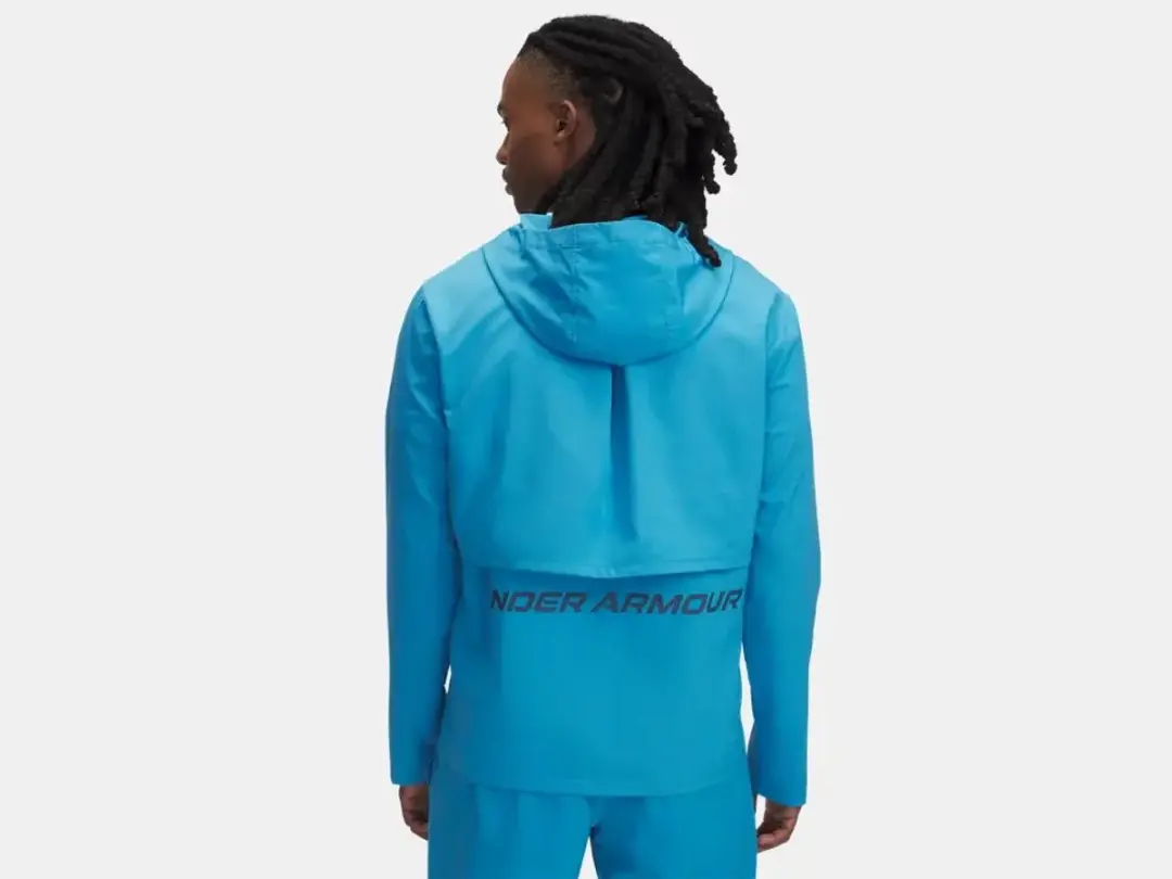 Under Armour Launch Windjack - XL - Ether Blue - afbeelding 2 van 3