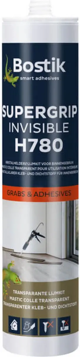 Bostik H780 Supergrip Invisible 290ml