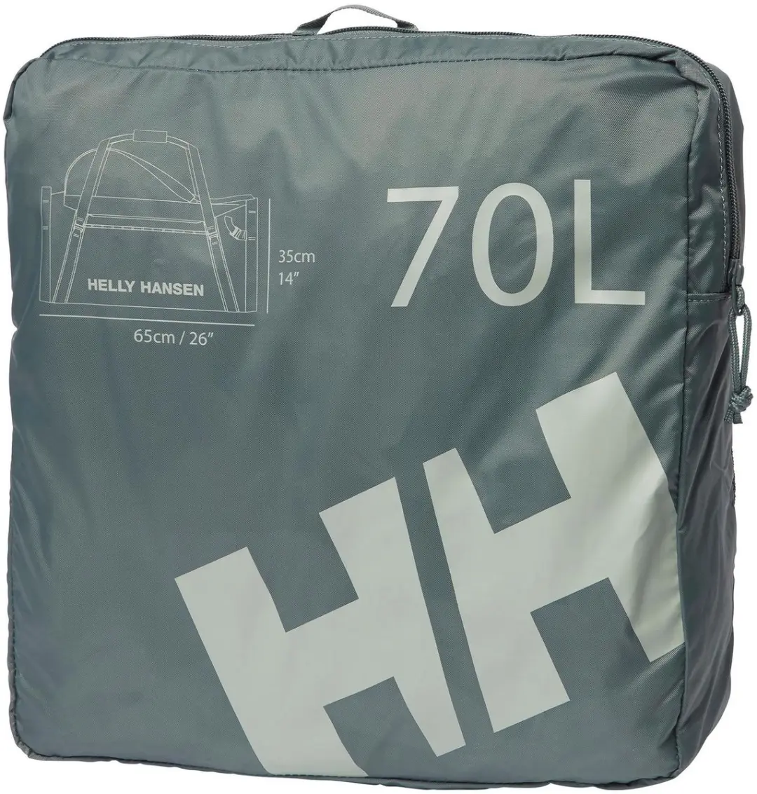 Helly Hansen Duffel Bag 2 70L - 70 Liter - Grijs Cactus - afbeelding 4 van 6