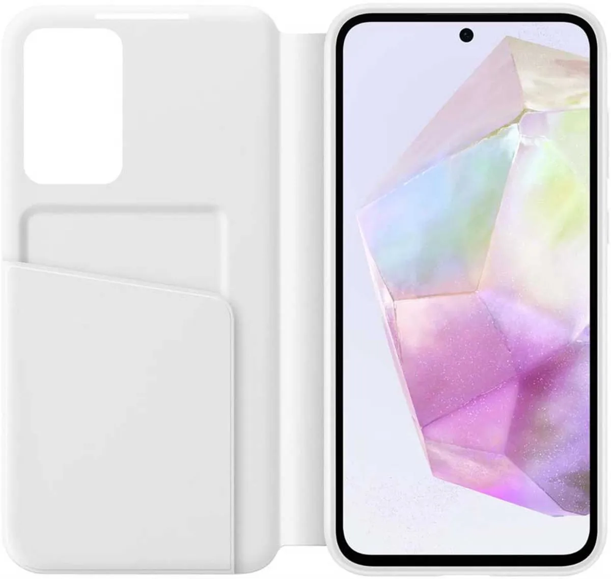 Samsung Smart View Wallet Case Galaxy A55 5G - EF-ZA556CWEGWW - Wit