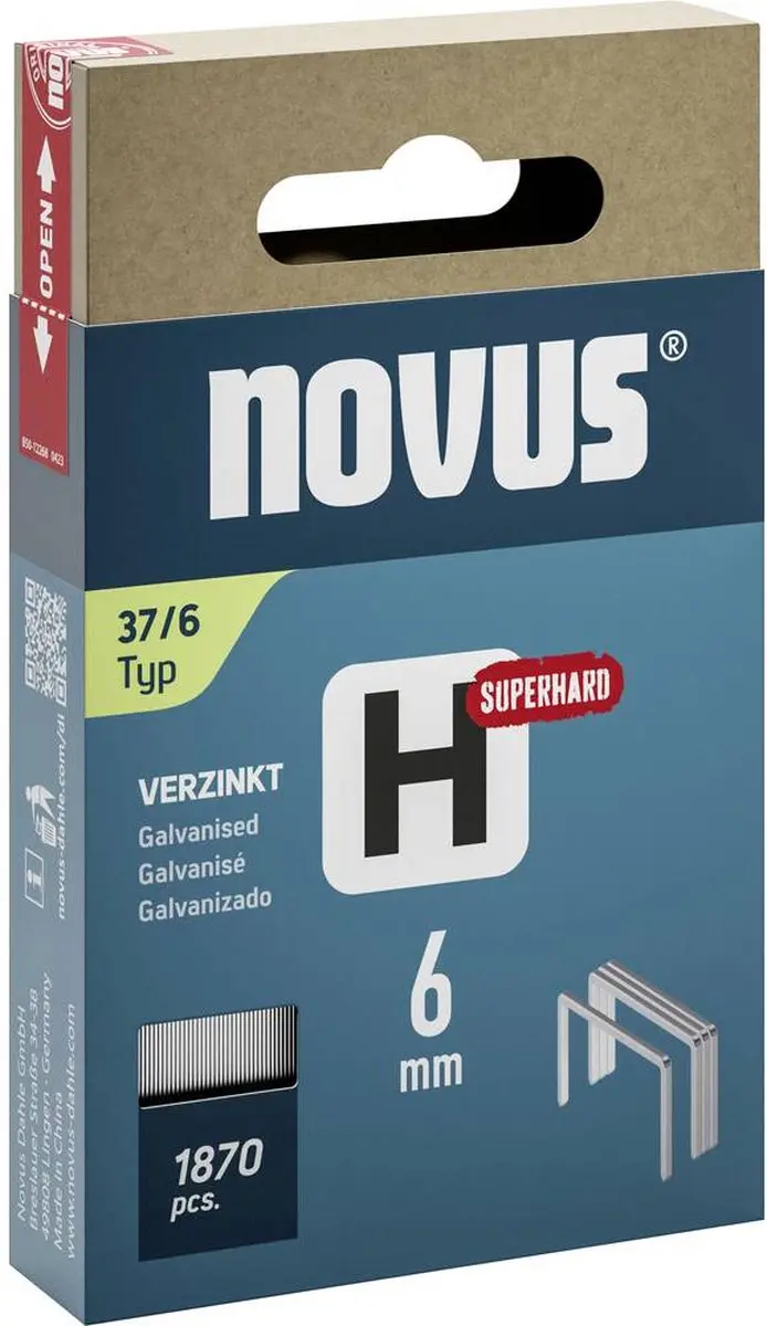 Novus Tools 042-0784 Nieten Type 37 - 1870 Stuks - afbeelding 4 van 4