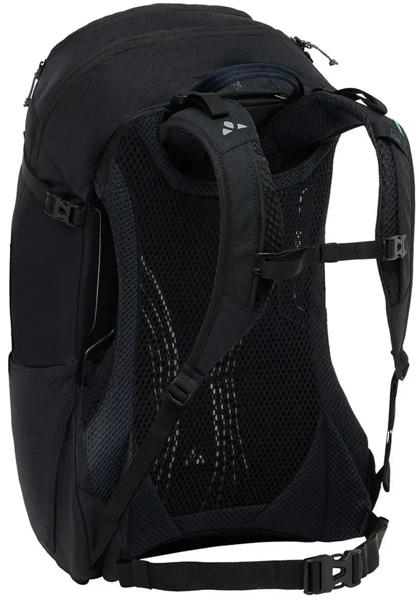 Vaude Wo Skomer Zip 22 Rugzak - 5 Vakken - Zwart - afbeelding 2 van 6