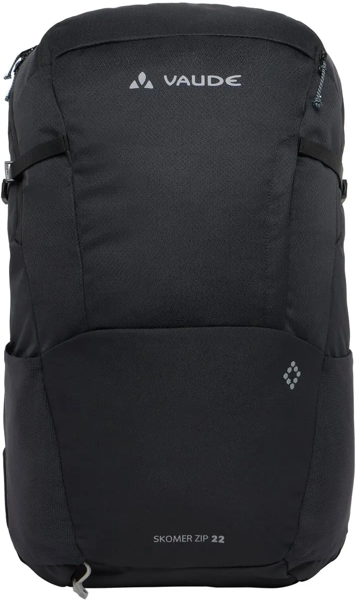 Vaude Wo Skomer Zip 22 Rugzak - 5 Vakken - Zwart - afbeelding 5 van 6