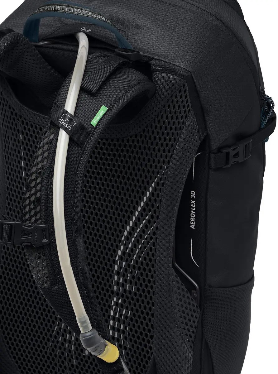 Vaude Wo Skomer Zip 22 Rugzak - 5 Vakken - Zwart - afbeelding 3 van 6
