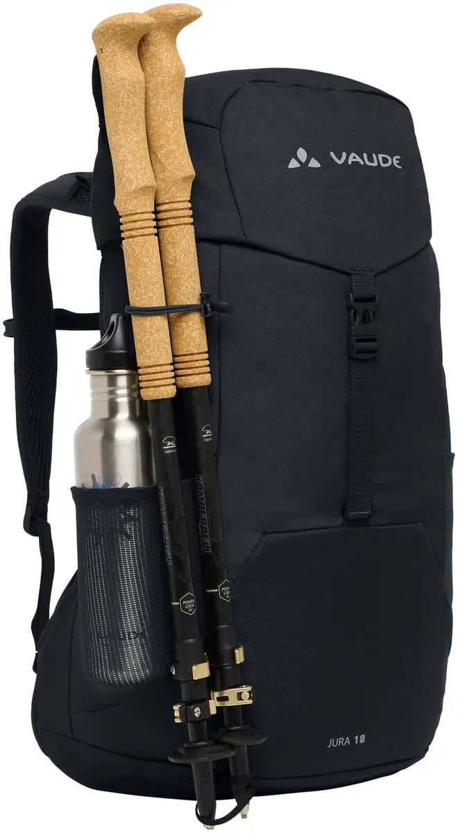 Vaude Jura 18 Rugzak - 18L - 5 Vakken - Black - afbeelding 5 van 6