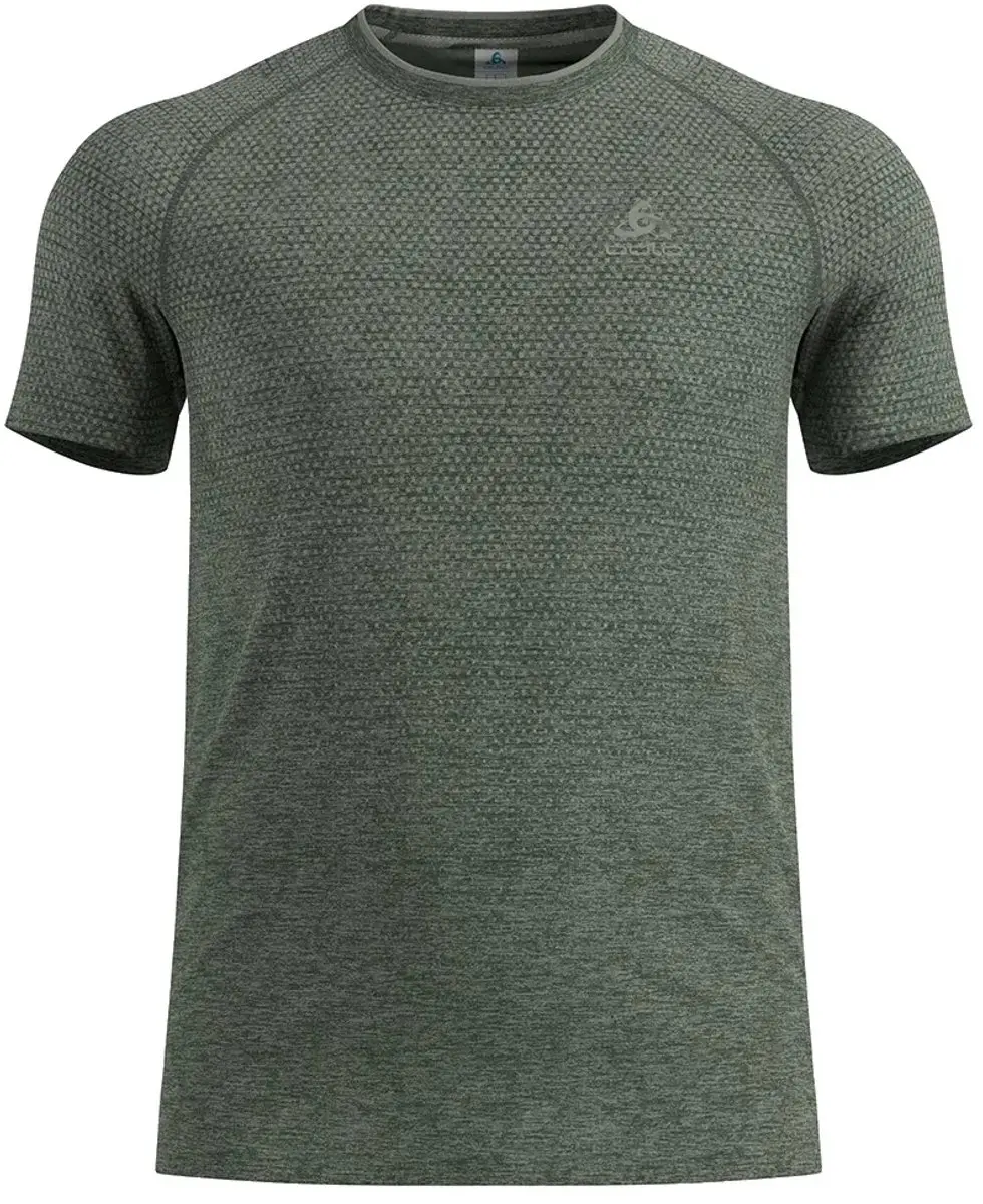 ODLO Crew Essential Seamless T-shirt M - Groen - afbeelding 3 van 4