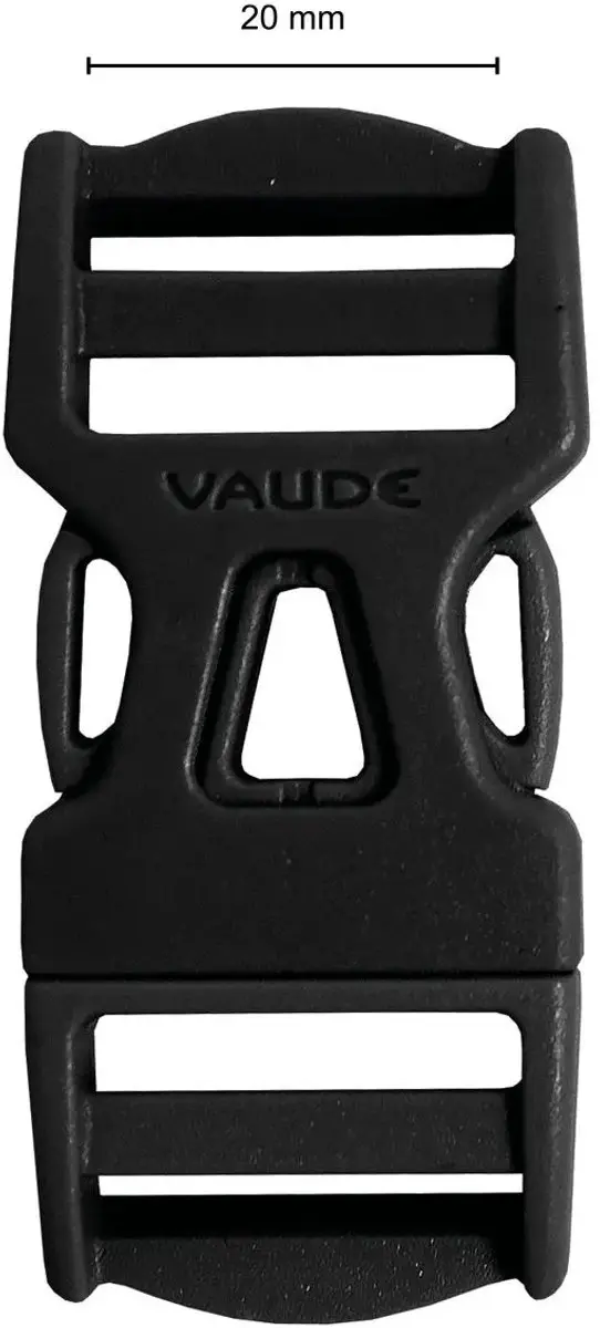 Vaude Dubbele Verstelbare Lus 20mm