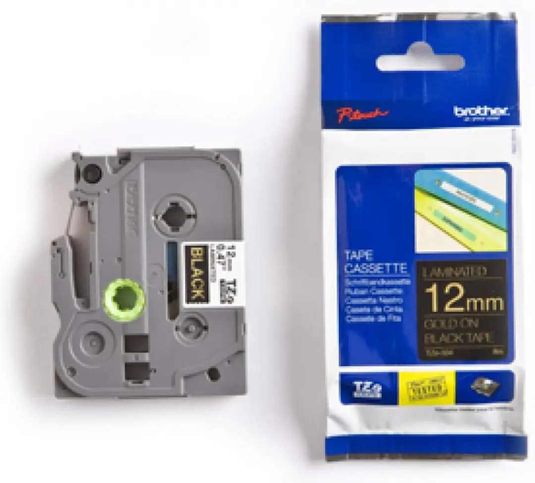 Brother TZE334 Glanzend Lamineerlint 12mm