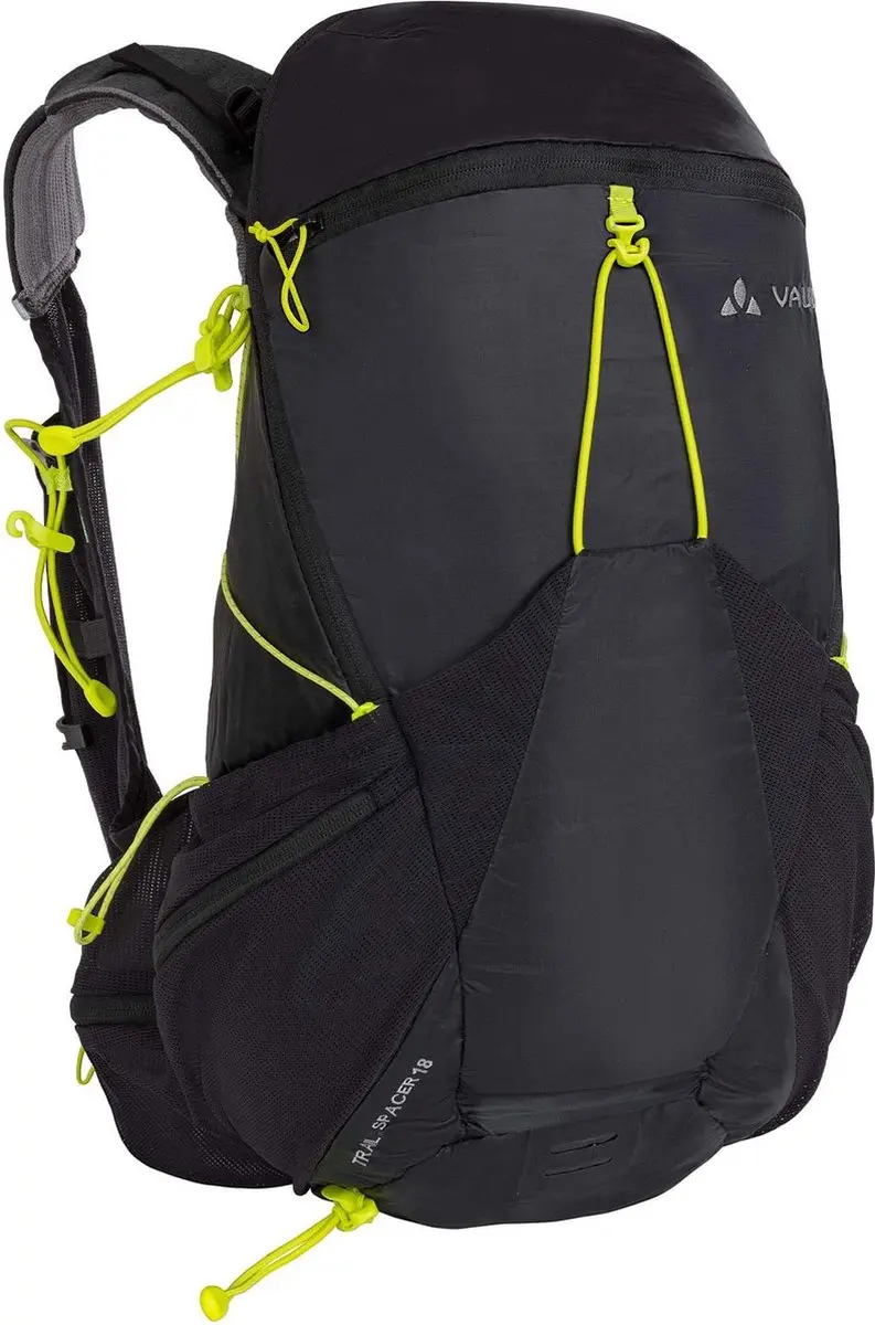 Vaude Trail Spacer 18 Light Rugzak - 18L - 7 Vakken - Zwart - afbeelding 3 van 6