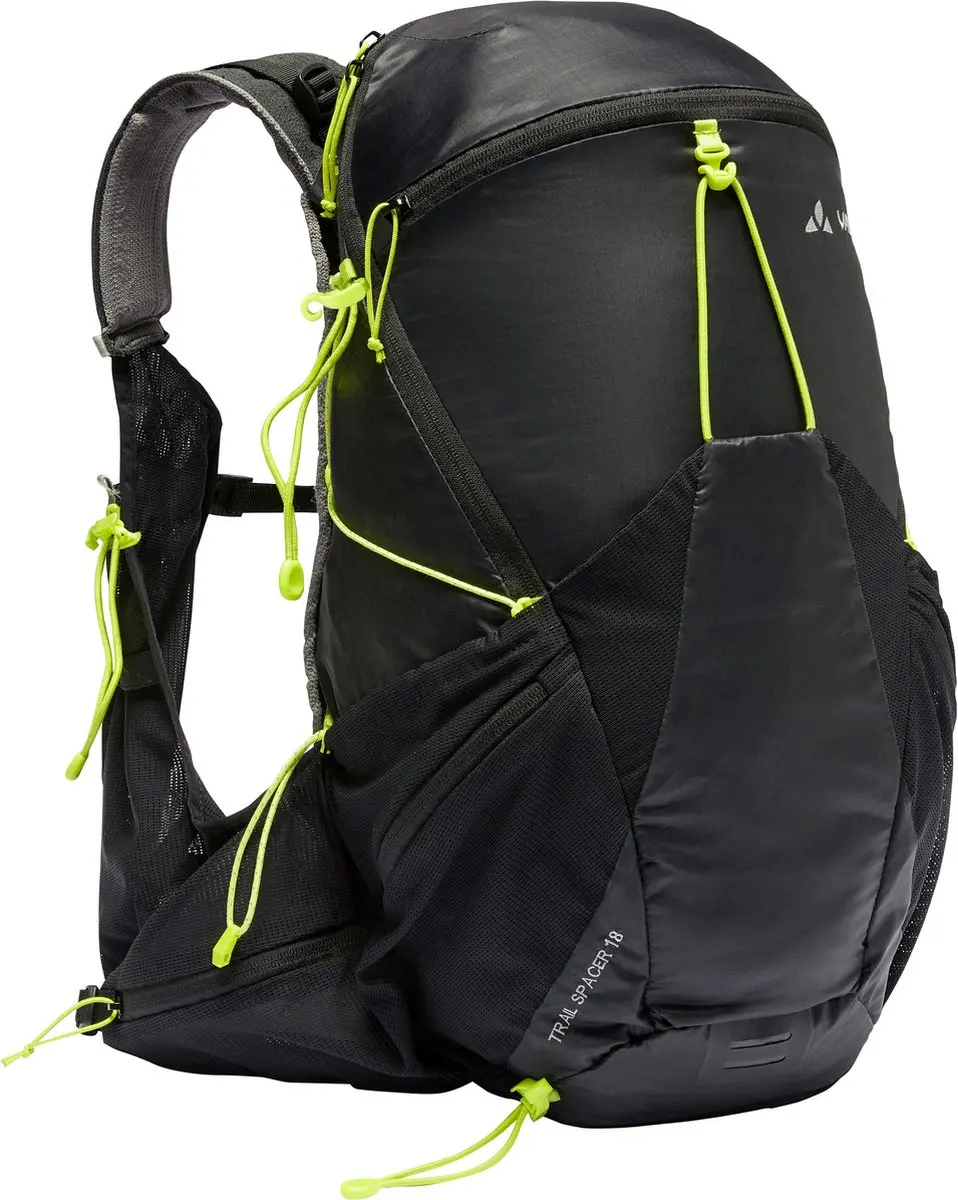 Vaude Trail Spacer 18 Light Rugzak - 18L - 7 Vakken - Zwart - afbeelding 6 van 6