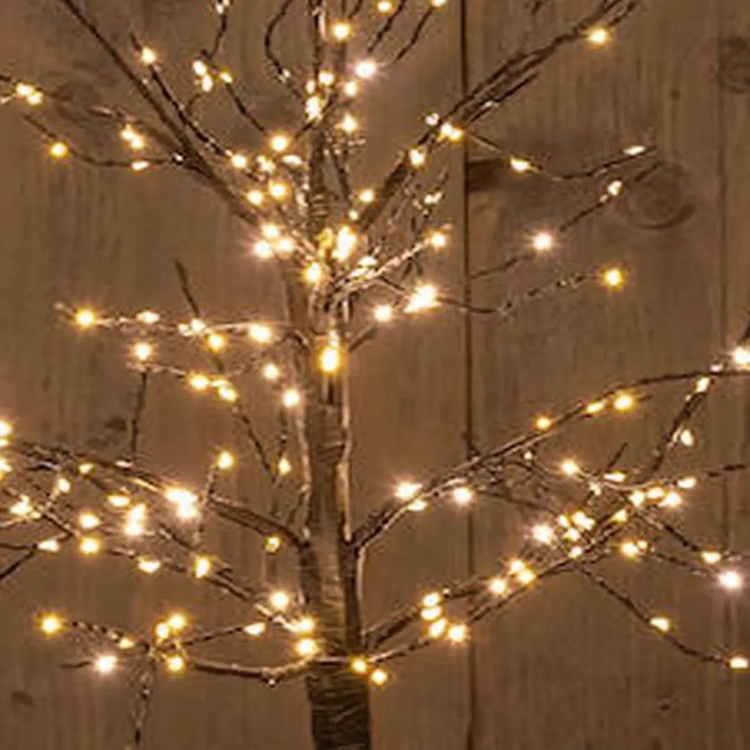 Anna's Collection Lichtboom 240 LED - 60cm - Zwart - afbeelding 4 van 6