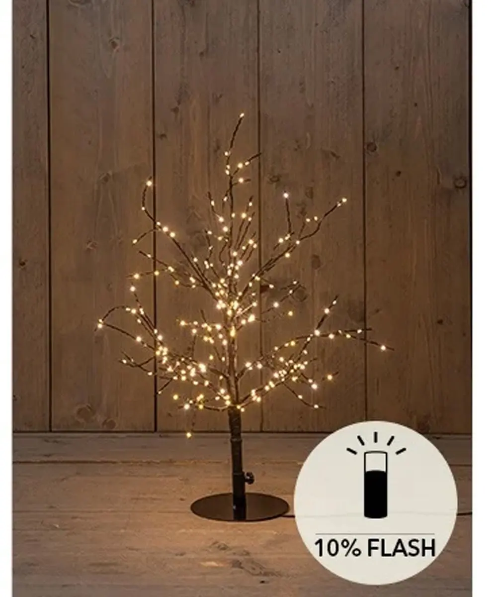 Anna's Collection Lichtboom 240 LED - 60cm - Zwart - afbeelding 2 van 6