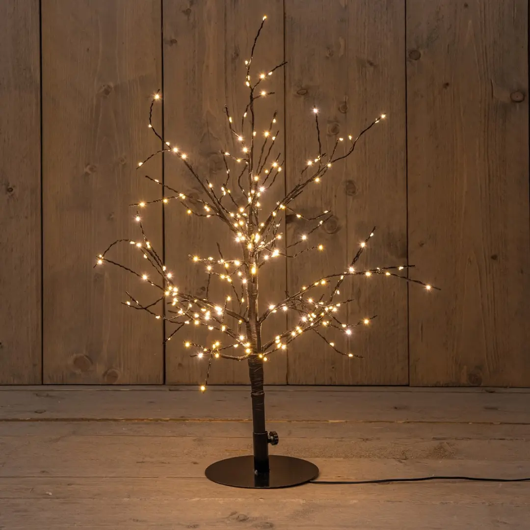 Anna's Collection Lichtboom 240 LED - 60cm - Zwart - afbeelding 3 van 6