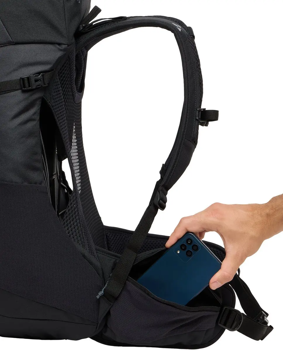 Vaude Brenta 30 Rugzak - 30L - 5 Vakken - Zwart - afbeelding 6 van 6