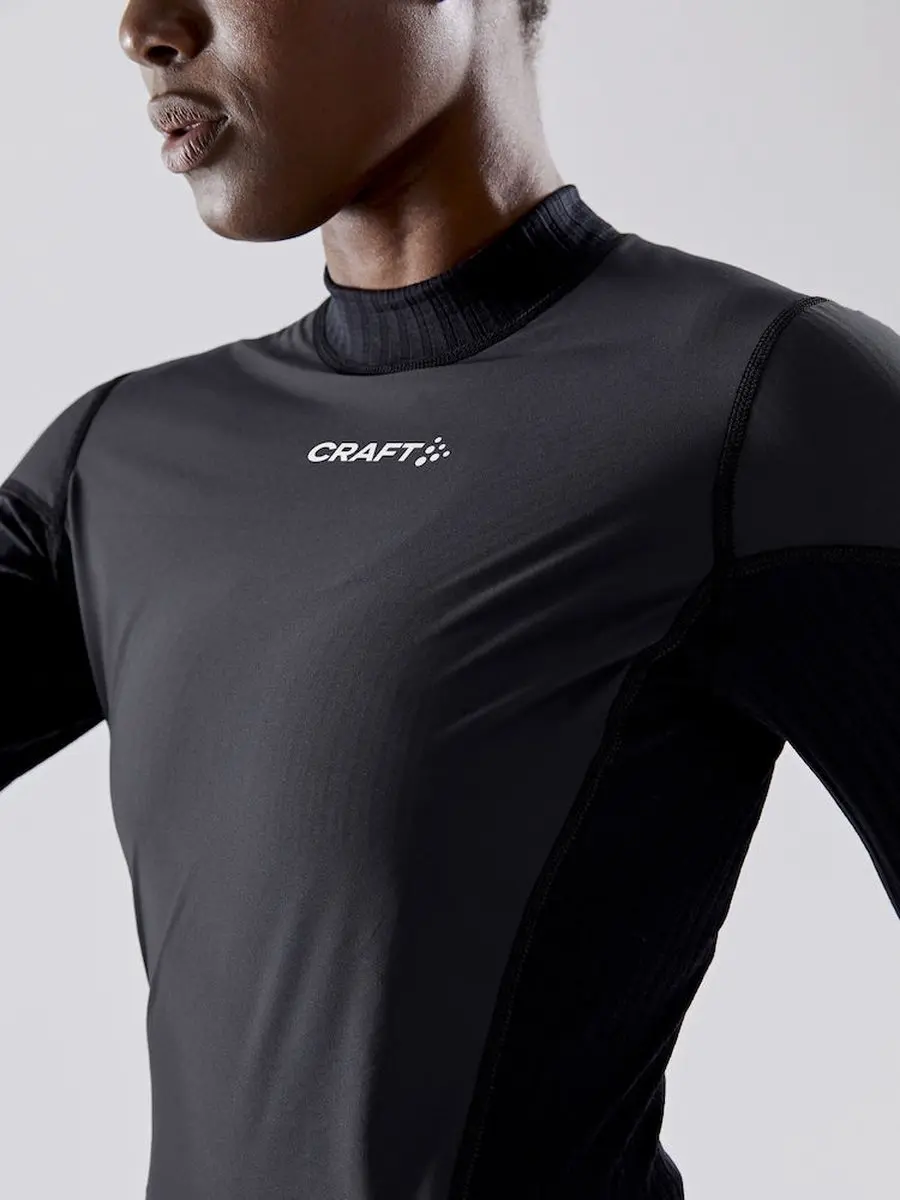 Craft Active Extreme X Windstopper Thermoshirt Dames - Zwart S - afbeelding 5 van 6