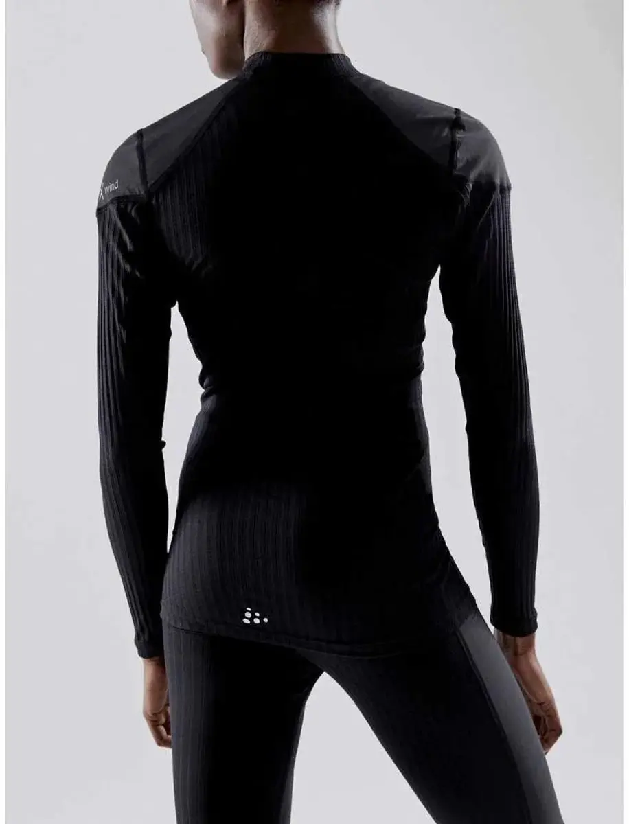 Craft Active Extreme X Windstopper Thermoshirt Dames M - Zwart - afbeelding 3 van 6