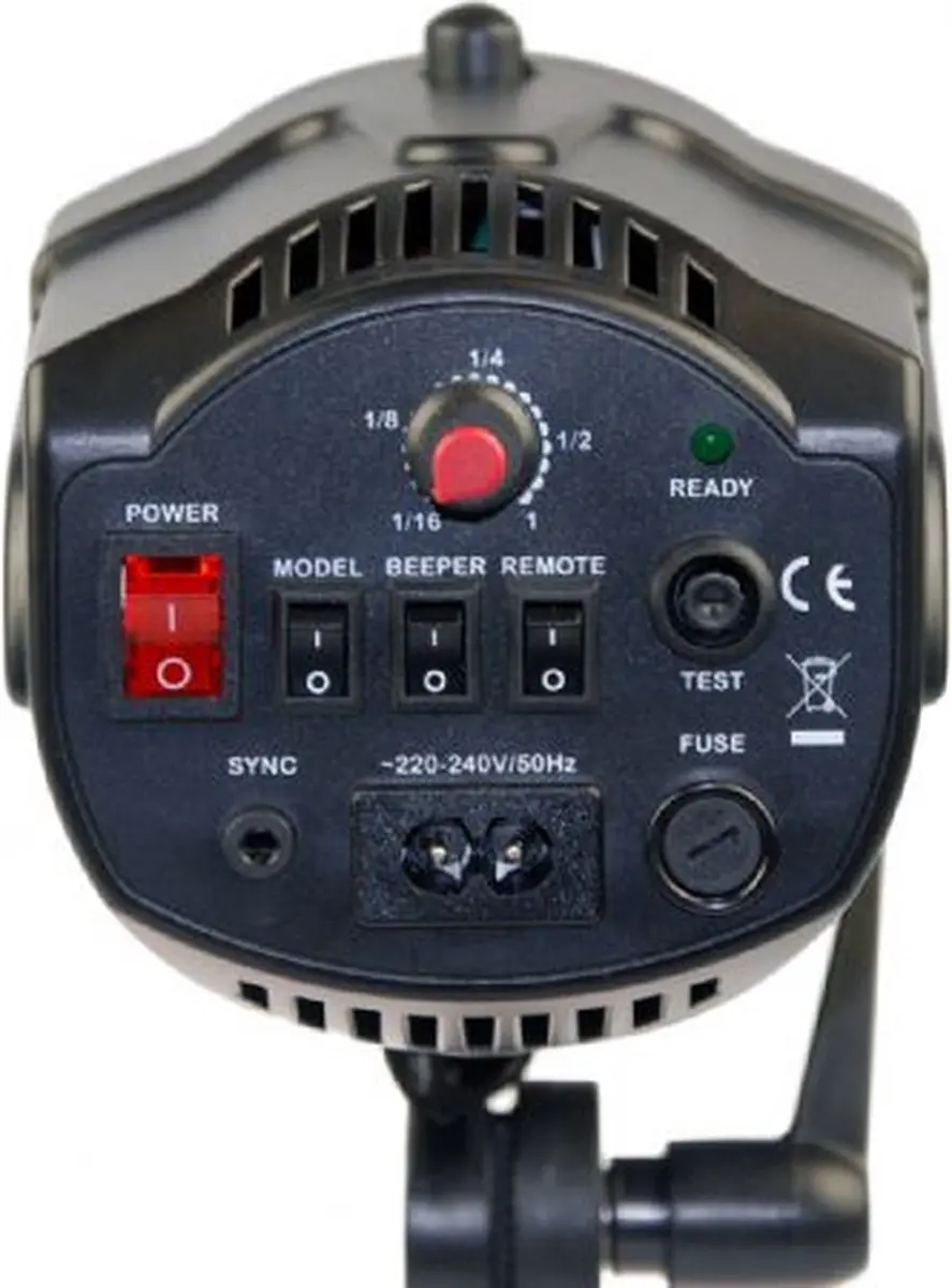 Falcon Eyes SS-150D Studioflitser - 150 Ws - Zwart - afbeelding 2 van 2