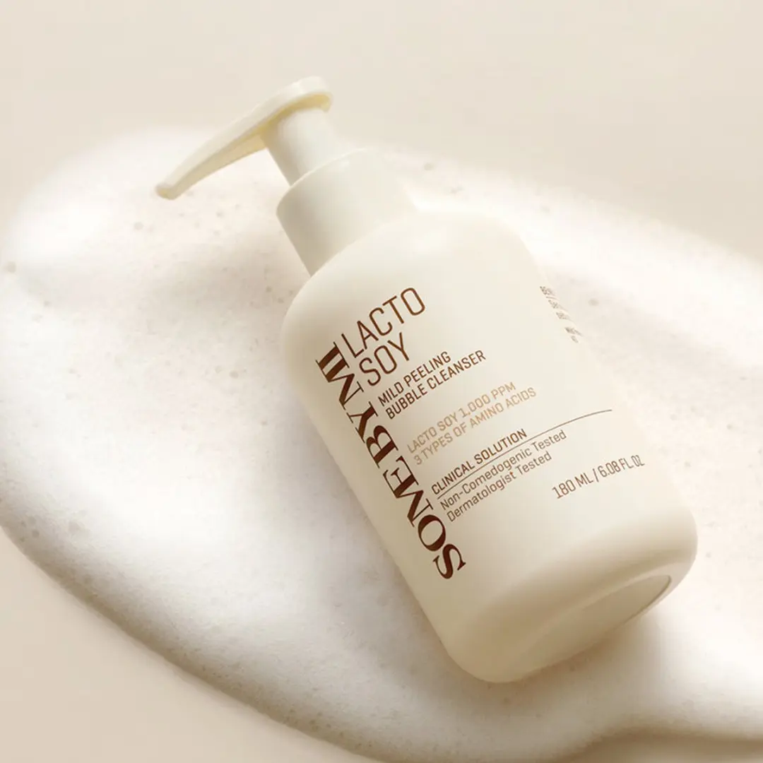 SOME BY MI Lacto Soy Mild Peeling Bubble Cleanser 180ml
