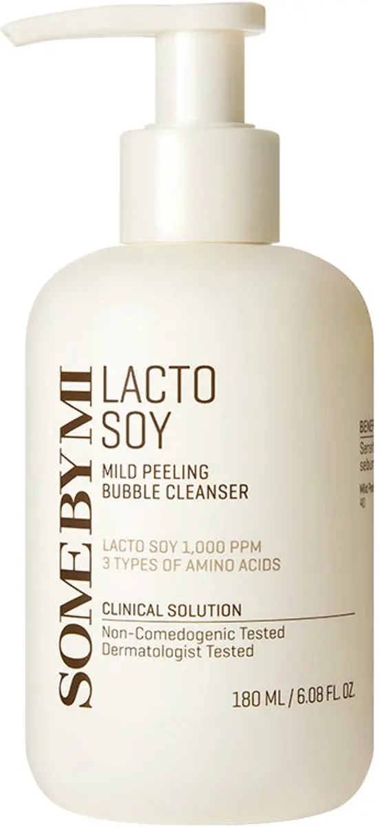 SOME BY MI Lacto Soy Mild Peeling Bubble Cleanser 180ml
