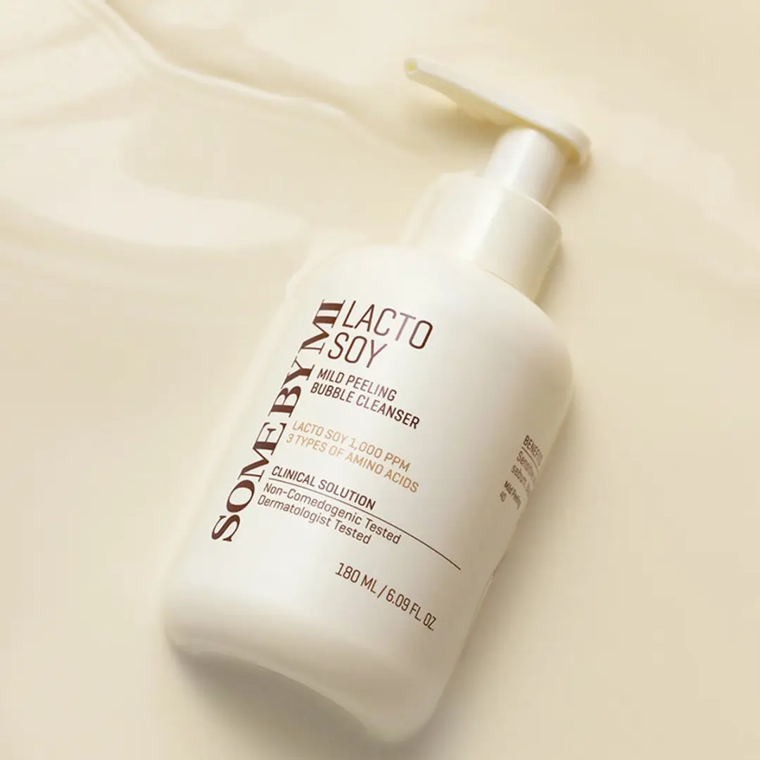 SOME BY MI Lacto Soy Mild Peeling Bubble Cleanser 180ml