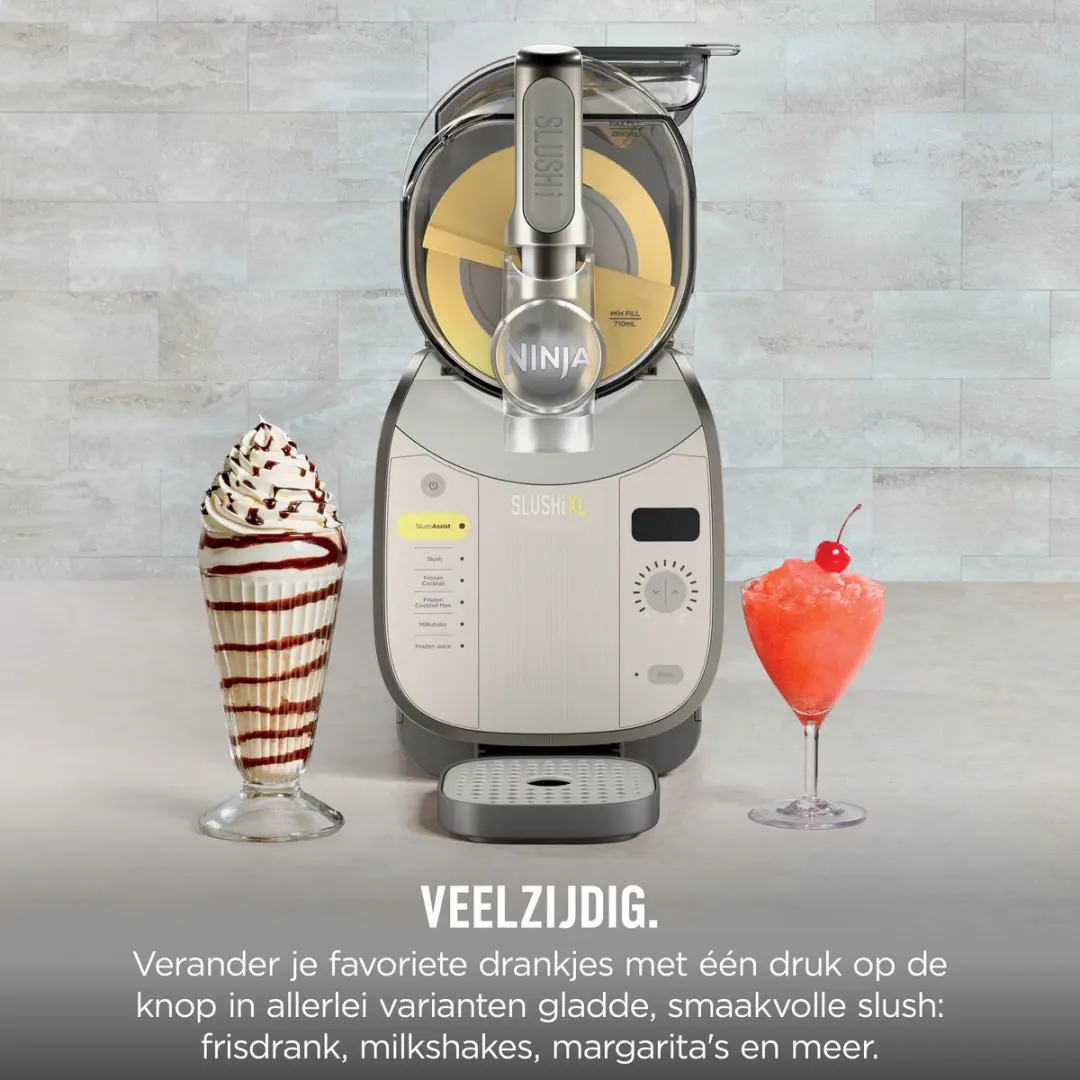 Ninja SLUSHi XL FS601EUBR Slushmaker - 440W - 3,7L - Bruin - afbeelding 6 van 6