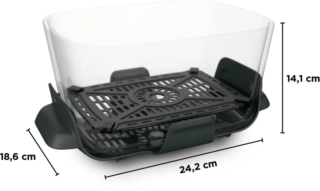 Ninja CRISPi DualZone DD102EUIV2 Airfryer - 2860W - Wit - afbeelding 2 van 6