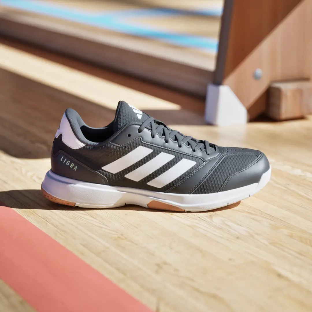 Adidas Performance Ligra 8 Indoor Schoenen - Heren - Zwart - afbeelding 5 van 6