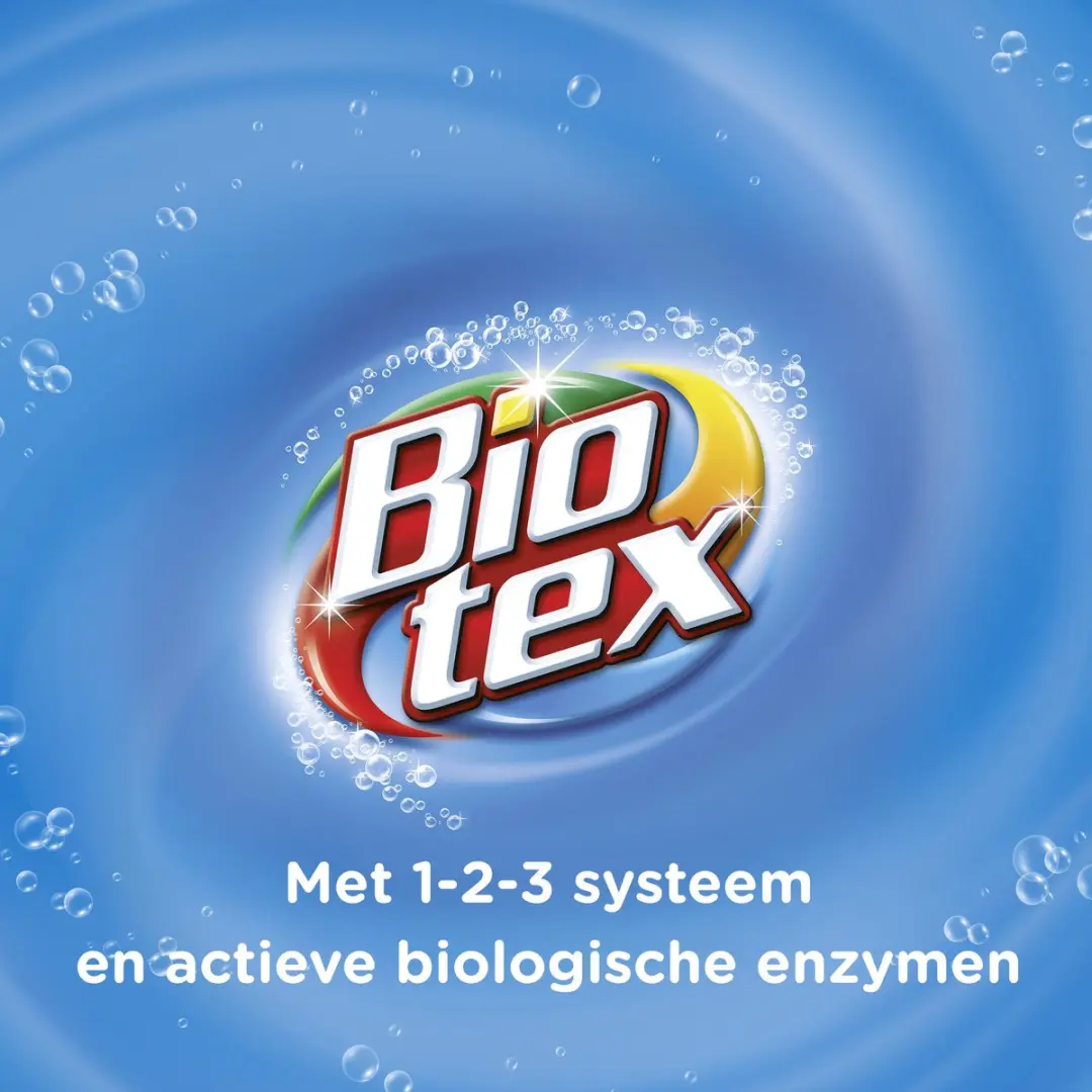 BIOTEX Waspoeder Voorwas & Vlekverwijderaar 720g - Witte was - afbeelding 3 van 6