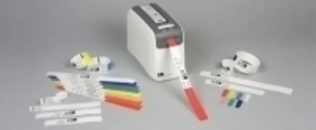 Zebra Z-Band Direct Printeretiketten - Geel - afbeelding 2 van 2