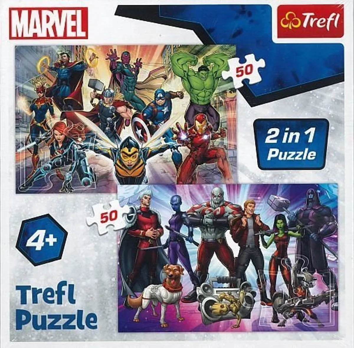 Marvel Avengers 2-in-1 Puzzel