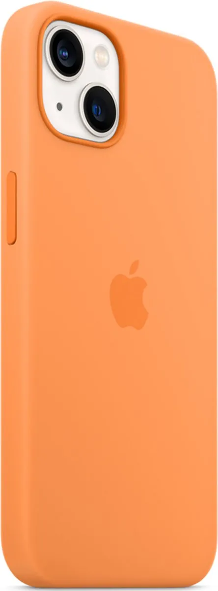 Apple - Siliconen hoesje - MagSafe - iPhone 13 hoesje - Marigold