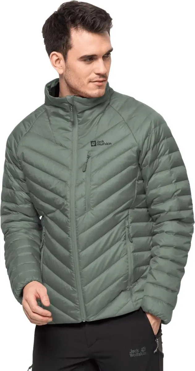 Jack Wolfskin Passamani Down Jkt M 1207151-4311 - XXL - Groen - afbeelding 2 van 4