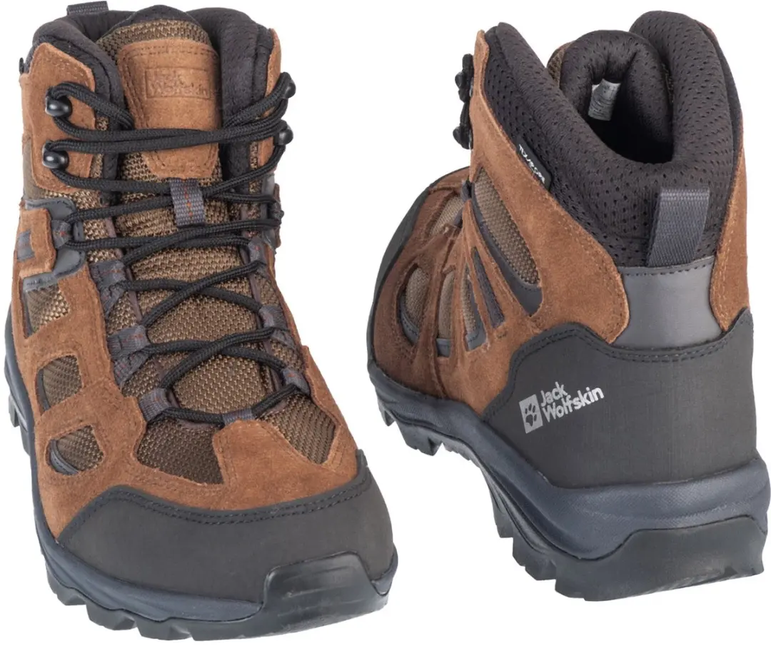 Jack Wolfskin Vojo 3 Texapore Mid M Trekkingschoenen 44.5 - Bruin - afbeelding 5 van 5