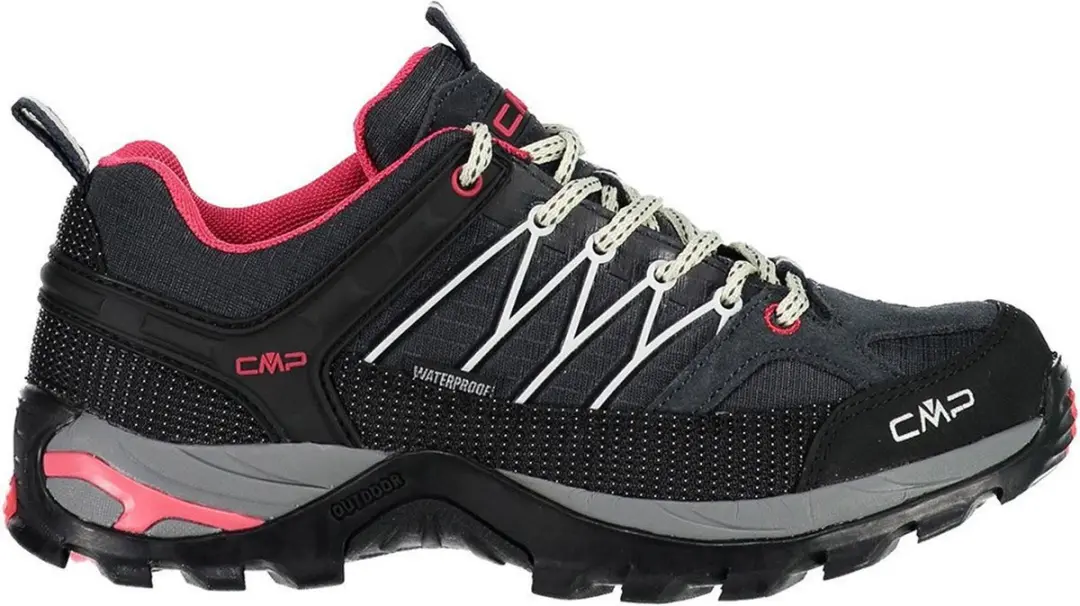 CMP Campagnolo Rigel WP Lage Trekkingschoenen Dames 39 - Antracite/Wit - afbeelding 2 van 6