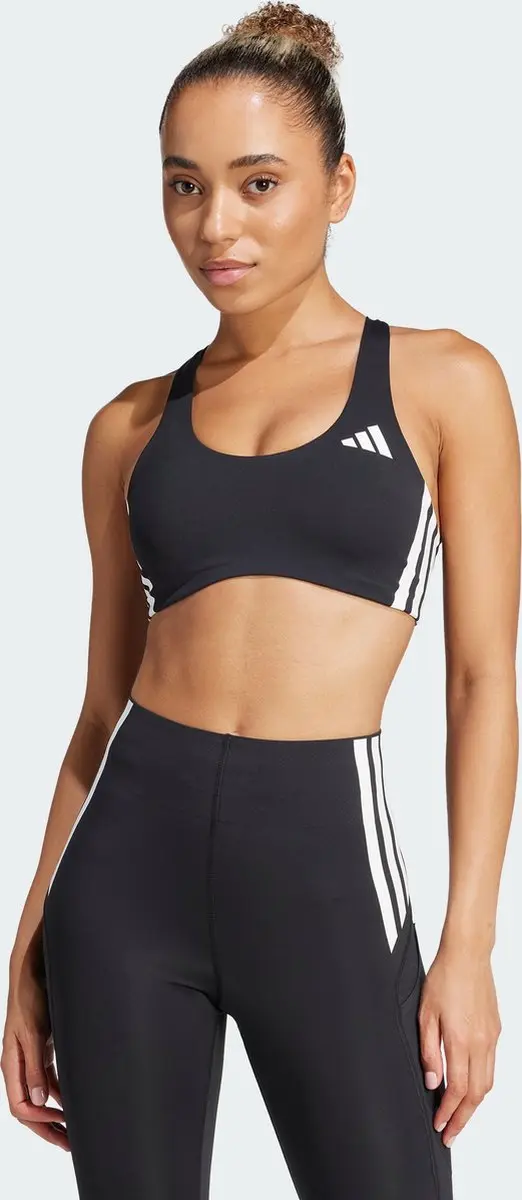 Adidas Adizero Run Medium Support Beha Dames L - Zwart - afbeelding 5 van 6