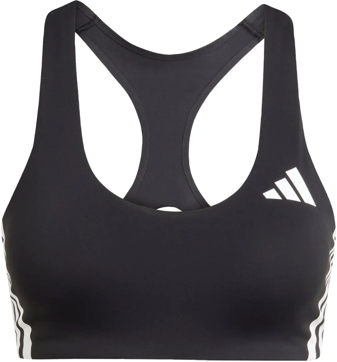 Adidas Adizero Run Medium Support Beha Dames L - Zwart - afbeelding 3 van 6