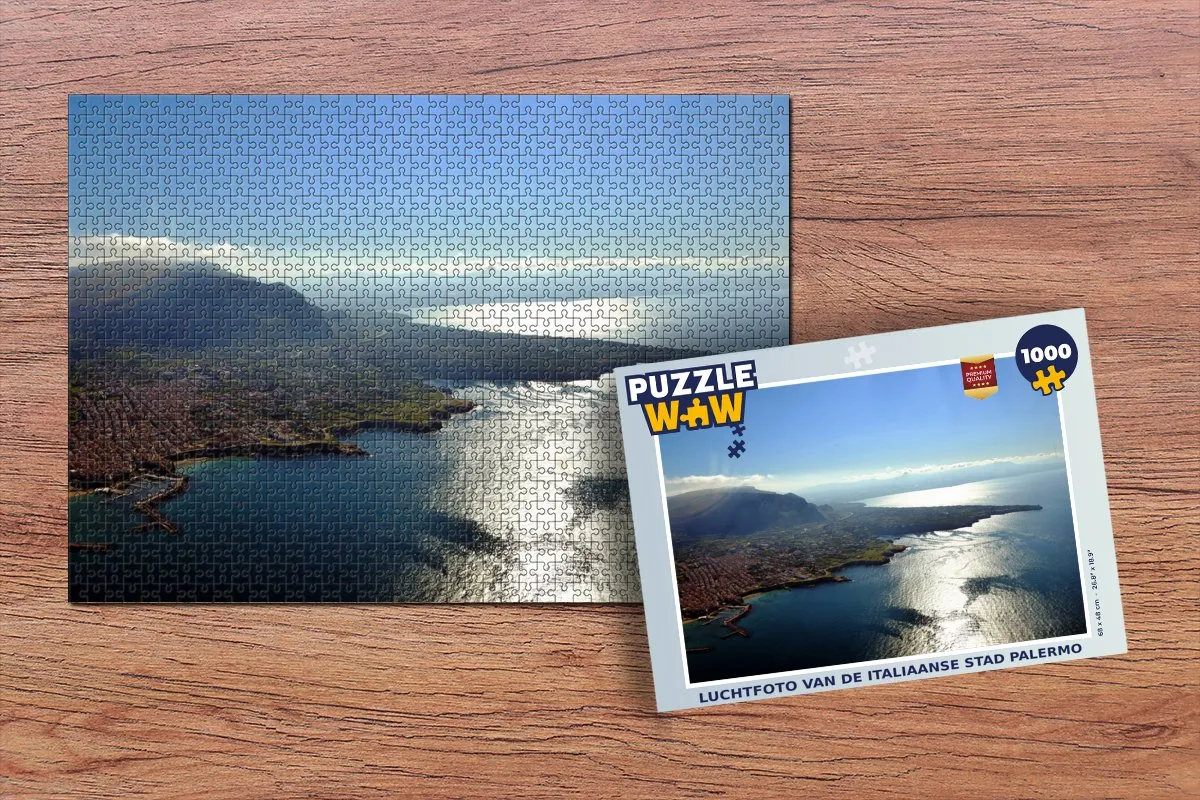 PuzzleWow Palermo Legpuzzel 1000 Stuks